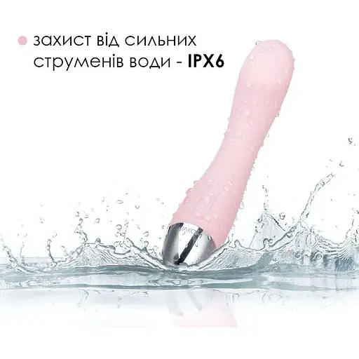 Вибратор для точки G Svakom Amy Pale Pink с интеллектуальным режимом и шелковистым покрытием - фото 6