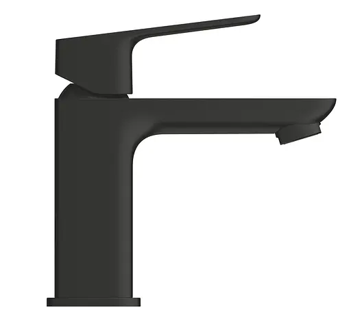 Смеситель для умывальника S-размера Grohe Cubeo 1016992430 Черный матовый - фото 2