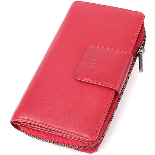 Женский вертикальный кошелек из натуральной кожи Tony Perotti 17х9.5х2.5 см acs0032275 - фото 1