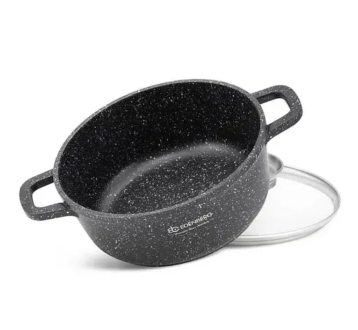 Кастрюля Edenberg EB-8111 с гранитным покрытием и крышкой 2.8 л 20 см. - фото 2