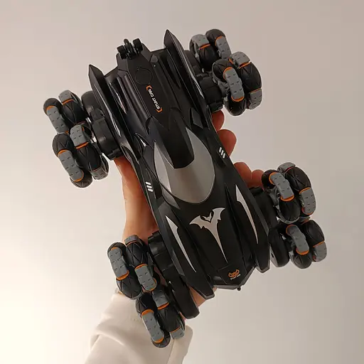 Машинка на радіокеруванні Бетмобіль 8х8. Колеса обертаються по осі. З фарами. бетмен - фото 11