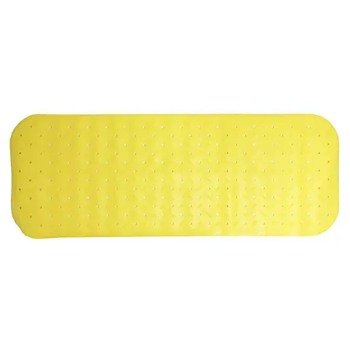 Коврик в ванную комнату на присосках Mega Zayka MGZ-0901(Yellow) 35х95 см - фото 1