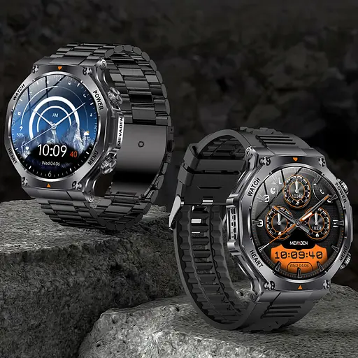 Годинник Smart Mevaden Ultra Rubber, 2 ремінця - фото 26