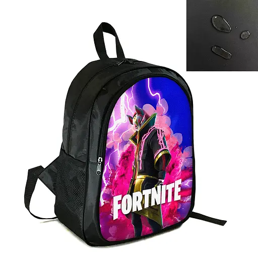 Рюкзак шкільний/міський 38×28см з принтом Fortnite дитячий, підлітковий, спортивний (4269)