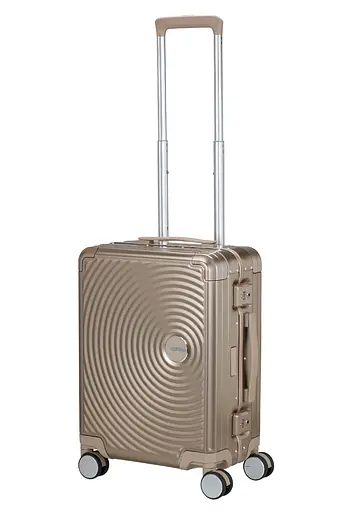 Чемодан American Tourister SOUNDBOX ALU 55 см BRONZE 55x40x23 MI3*13001 - фото 12