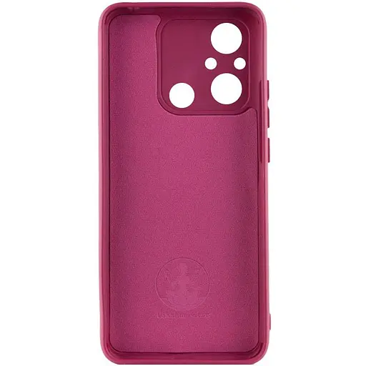 Чехол Getman TPU Liquid Silk Full Camera для Xiaomi Redmi 12C Бордовый/Marsala - фото 2