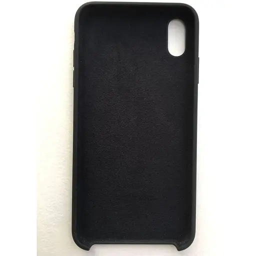 Оригинальный силиконовый чехол Apple Silicone Case для iPhone XS Max (6.5") Black (MRWE2ZM/A) - фото 9