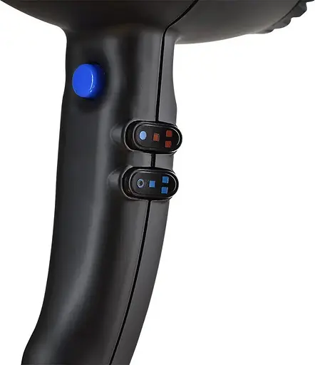 Фен стайлер Tecnodry En green 2200W 2 концентратора 2 швидкості 4 температурні режими Фільтр Чорний - фото 2