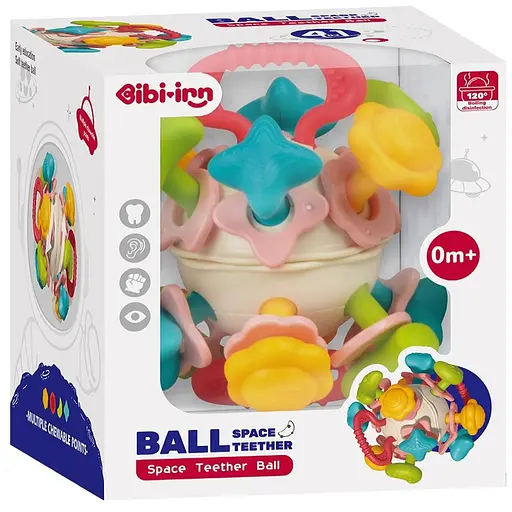 Игрушка Bibi-inn Шар прорезыватель зубов (6045) - фото 2