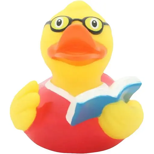 Утка FunnyDucks Писатель (1827) - фото 1