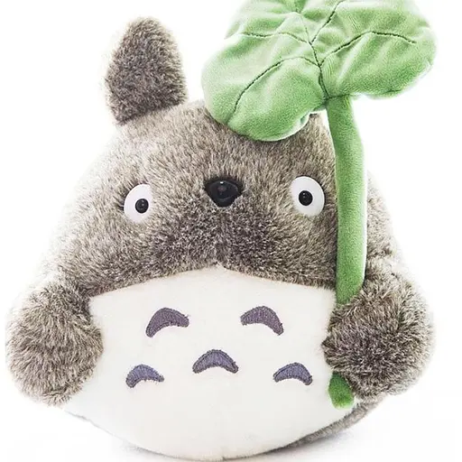 Іграшка м'яка Мій сусід Тоторо з листочком 25 см My Neighbor Totoro MNT 05.167 - фото 1