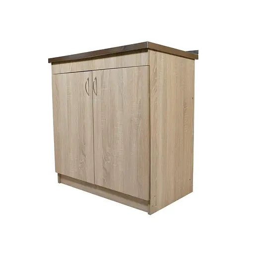 Тумба кухонна з накладною мийкою ЛДСП 80х60х83 см Дуб сонома (52870-01111)