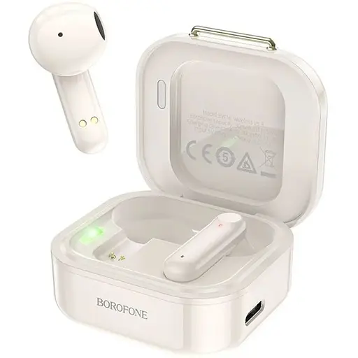 Блютуз Стерео Гарнитура Borofone BW16 Белый