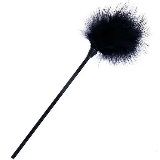 Пір'я спокусливе для ніжних дотиків та ігрових моментів 32 см Чорний K0625-1