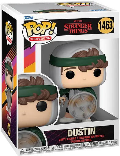 Фигурка Funko Pop Фанко поп Dustin Stranger Things Дастин Очень странные дела 10 см D ST 1463 - фото 3