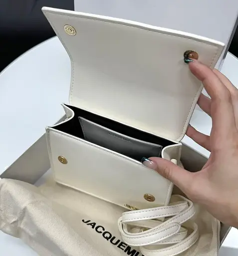 Сумка женская через плечо Jacquemus (Белый) - фото 4