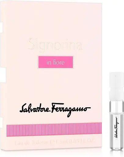Оригинал Salvatore Ferragamo Signorina In Fiore 1,5 мл туалетная вода - фото 1
