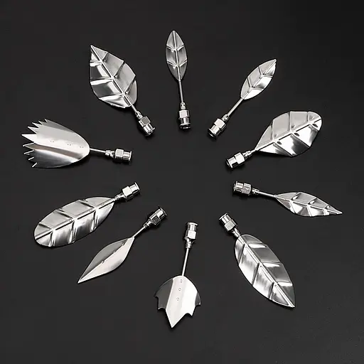 Кондитерський шприц 20 мл для декорування 3D желе з 10 насадками, Kitchen Master 85314 - фото 6