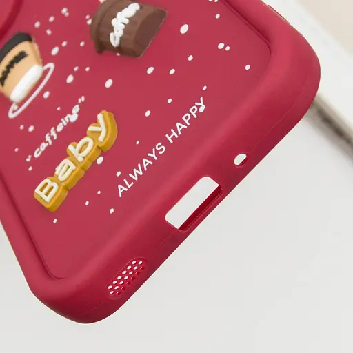 Чехол Epik TPU Toys Case для Xiaomi Redmi 12C/Poco C55 Красный/Always Happy - фото 7