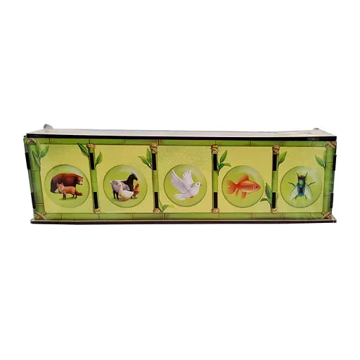 Настільна розвиваюча гра "Види тварин" Ubumblebees (ПСФ110) PSF110 комодик-сортер - фото 1