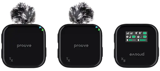 Микрофон Proove Studio black петличный беспроводной (PSWM15000201) - фото 4