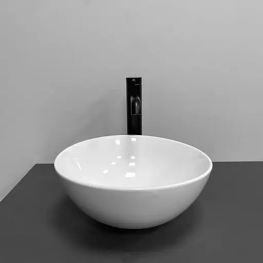 Умивальник VBI Amalfi S білий накладний VBI-013404, Білий - фото 3