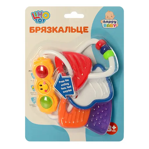 ZY Брязкальце 306 E з прорізувачем - фото 2