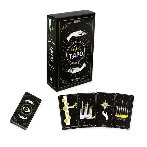 Гадальні карти Таро Strateg 30483 картка з посиланням на інструкцію 78 штук - фото 2