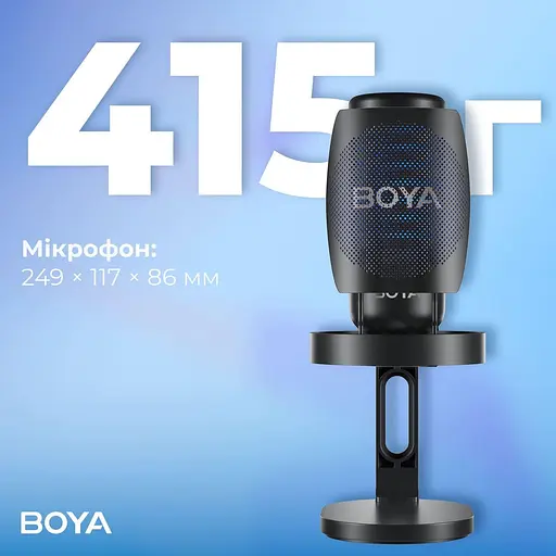 Мікрофон Boya K3-02 RGB Black K3-02) - фото 11