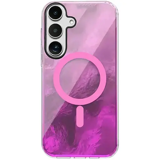Чохол Epik TPU Shiny Mountain (MagFit) для Samsung Galaxy S23 FE Pink
