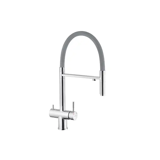 Смеситель для кухни с подключением к фильтру Kroner KRP Edelstahl Klassisch - ESG03815GRA CV027934 Нержавеющая сталь - фото 1