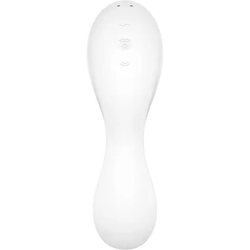Вакуумний смарт-стимулятор із вібрацією Satisfyer Curvy Trinity 5 (White) - фото 5