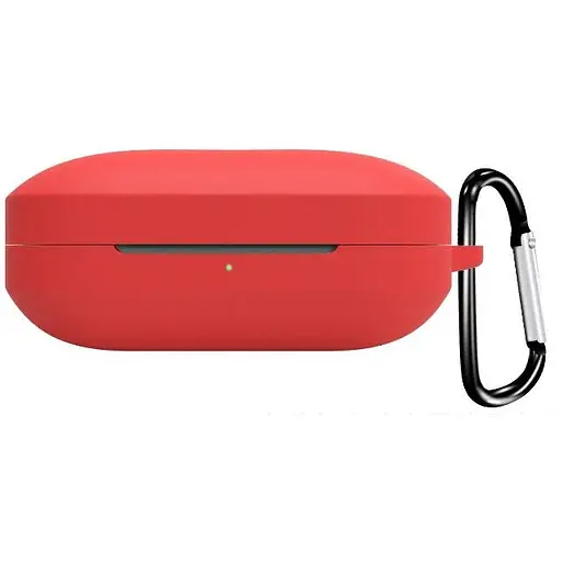 Чохол-накладка DK Silicone Candy Friendly з карабіном для OnePlus Buds Pro 2 (red)