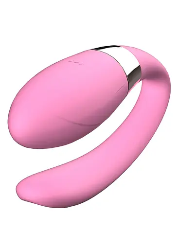 Вібратор Boss Series V-Vibe 9 см рожевий - фото 2