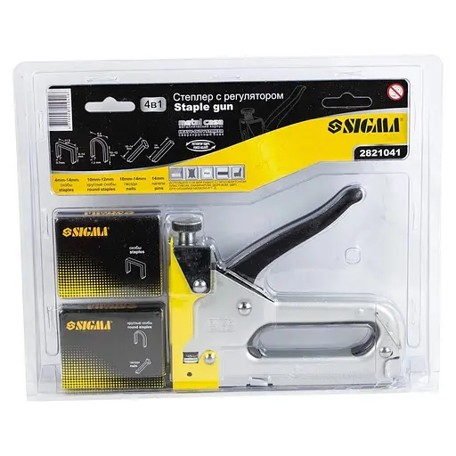 Степлер Sigma з регулятором універсальний 4в1 (2821041) - фото 8