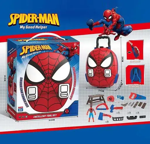 Набір інструментів у чемодані Людина-павук 006 - фото 3