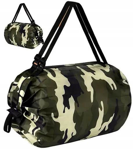 Складная сумка шоппер для покупок камуфляж Edibazzar 50х35х35 см sum0023926 - фото 3