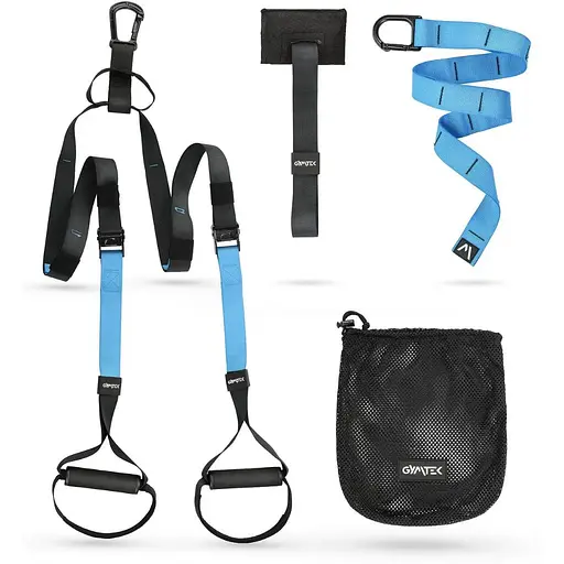 Тренировочные петли Gymtek Pro голубой - фото 10