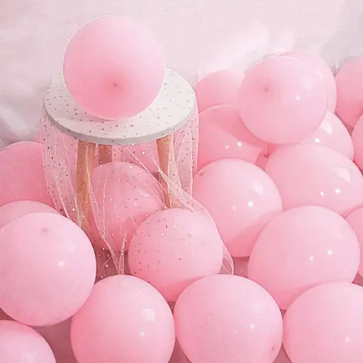 Шарик воздушный латексный 30 см (100) макарун розовый, IDEA7-DL-014 - фото 2