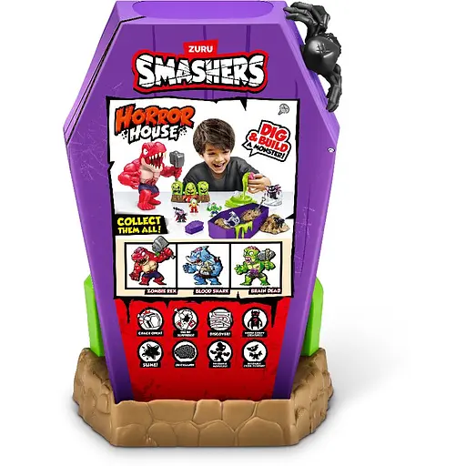 Игрушка Smashers Большой Дом Ужасов Дино в наборе с аксессуарами (74124A) - фото 3