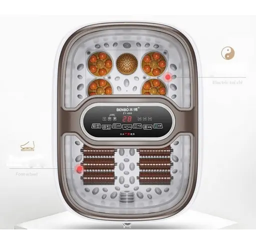 Массажер для ног с подогревом Benbo ZY-666 гидромассажная ванночка для педикюра (для 2-х человек) - фото 5