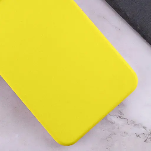 Чохол Getman TPU Liquid Silk Full Camera для Xiaomi Redmi 13 4G/Poco M6 4G Жовтий/Flash - фото 2