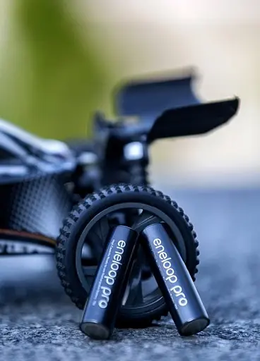 Аккумулятор АА Panasonic Eneloop Ni-Mh R6 2500mAh 2bl (BK-3HCDE/2BE) (Черный) - фото 5