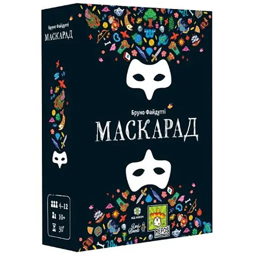 Настільна гра Lords of Boards Маскарад (Mascarade 2nd edition) (укр.) (LOB2307UA) - фото 1