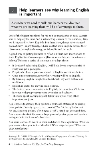 Herbert Puchta’s 101 Tips for Teaching Teenagers - фото 6