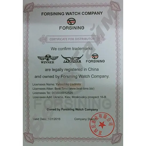 Чоловічий годинник Winner Salvador - фото 3