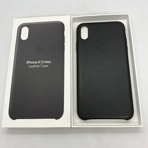Оригінальний шкіряний чохол Apple Leather Case для iPhone XS Max (6.5") Black (MRWT2ZM/A) - фото 5