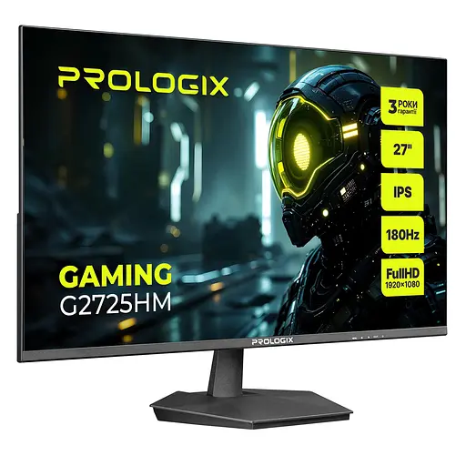 Монитор 27" ProLogix Gaming G2725HM FHD IPS 180Hz (G2725HM) - фото 2