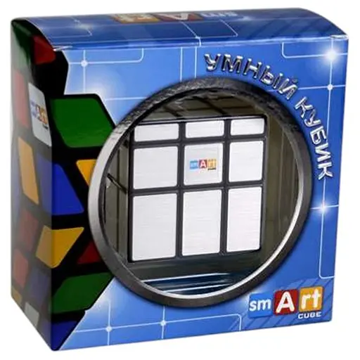 Умный кубик Smart Cube 3х3 Зеркальный серебряный (SC351) - фото 1