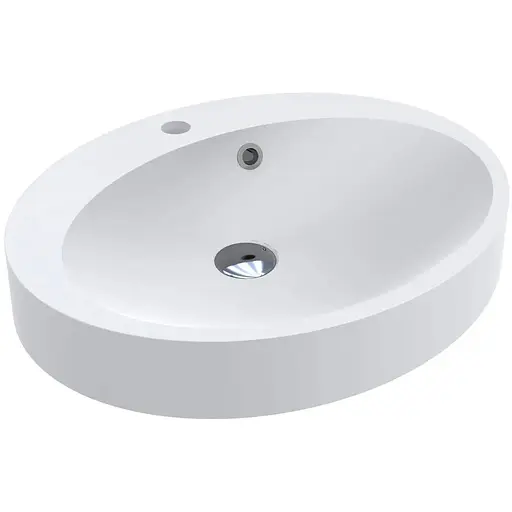 Умивальник Miraggio Devon mirasoft 0001078, Білий матовий - фото 1